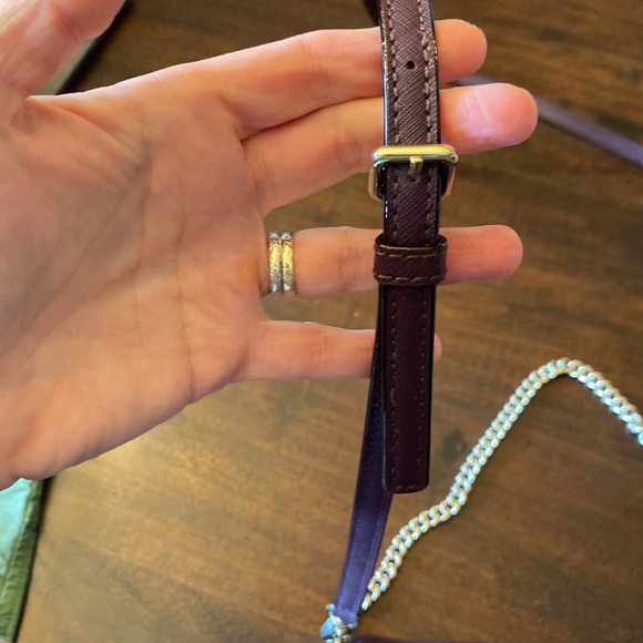 KATE SPADE LAUREL WAY GREER DEEP PLUM CROSSBODY/HANDBAG - Picture 5 of 10